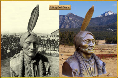 Sitting Bull Büste